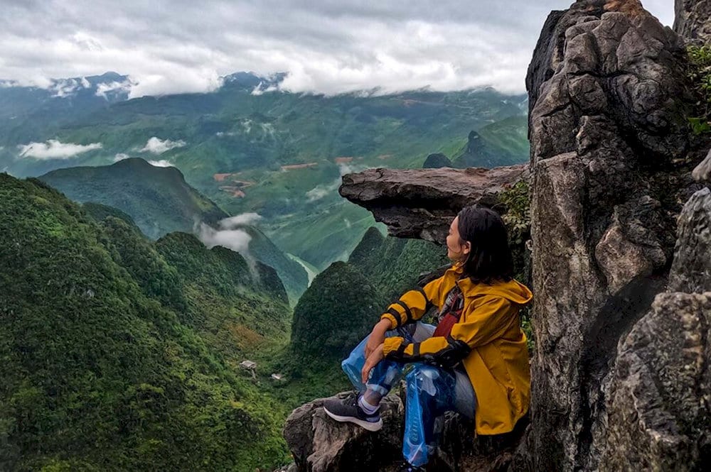 Ma Li Leng Pass offers breathtaking views of the Nho Que River and Tu San Canyon